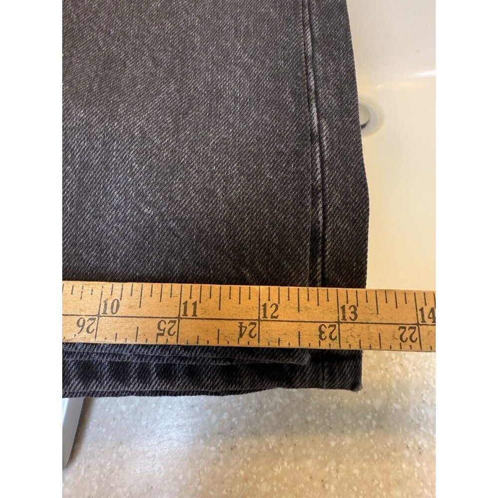 Boden Mid Rise Slouch Women’s Black Wide Leg Black Jeans W32 X 32L NWT RO322 - Picture 13 of 13